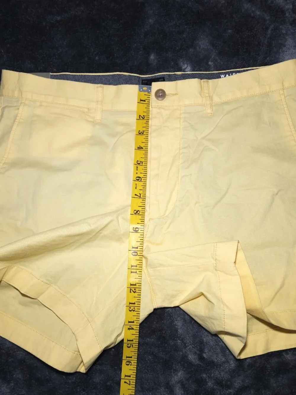 NWT J Crew Yellow 34 Shorts 5” Inseam Cotton Resort Beach Golf Work Reimagined
